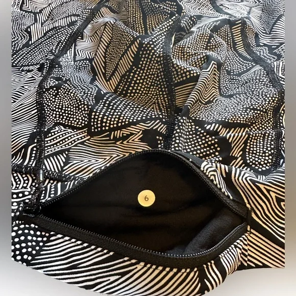 Lululemon Pace Rival Crop Dottie Tribe size 6 - Picture 4 of 4